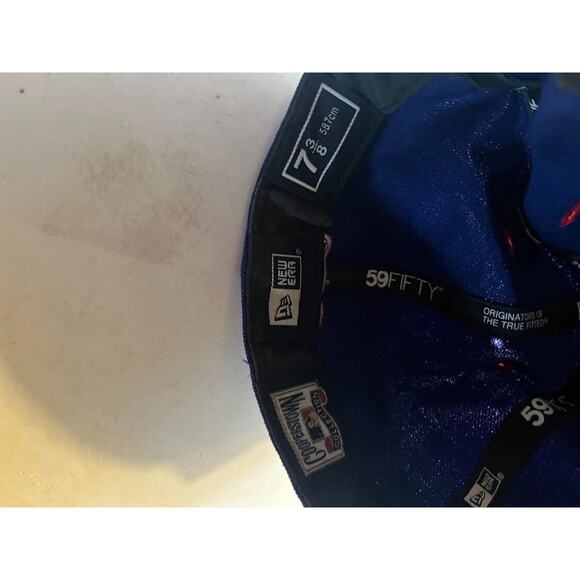 Cooperstown Collection New Era CHICAGO CUBS Scarce Hat Cap 7 3/8 - Picture 4 of 5